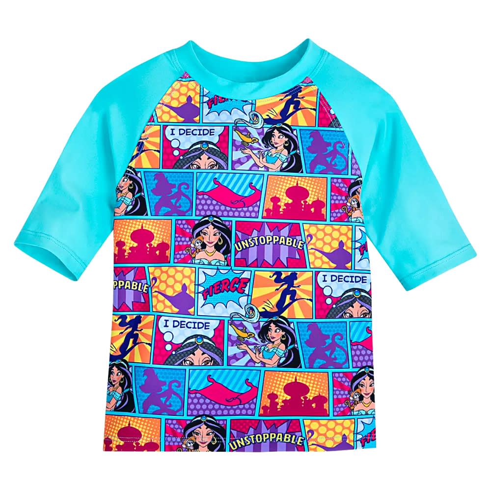 Ropa de Baño Disney Store Princesa Jasmine Tres Piezas3