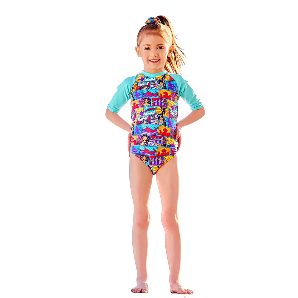 Ropa de Baño Disney Store Princesa Jasmine Tres Piezas6