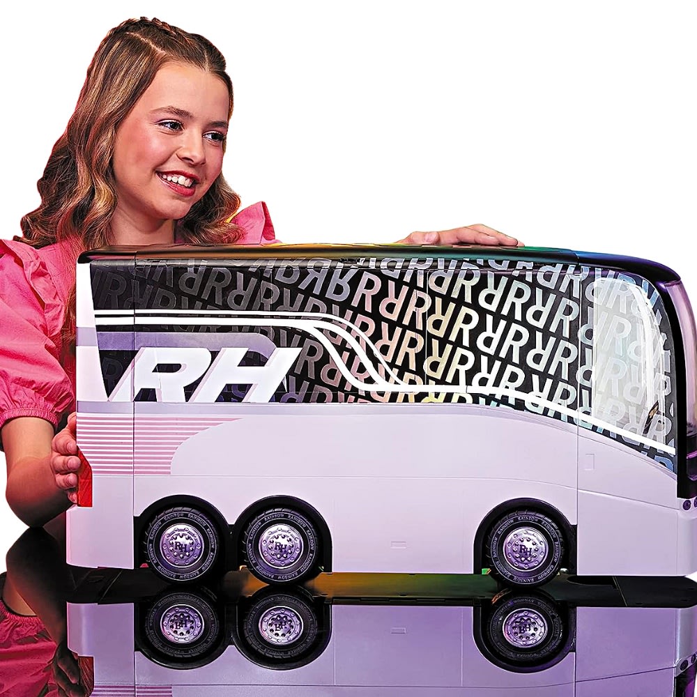 Playset Deluxe Escenario Rodante Rainbow High Vision World Tour 4-in-15