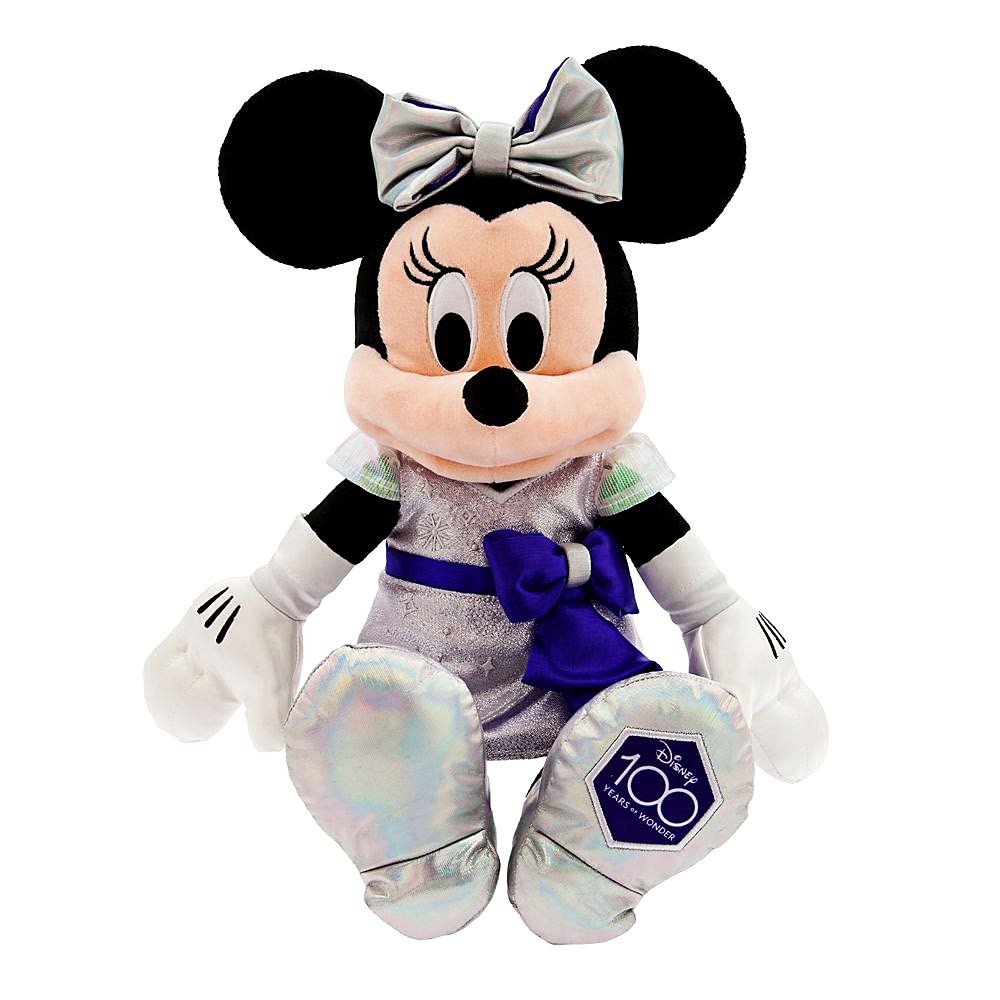Peluche Disney Store Minnie Mouse Edición 100 años3