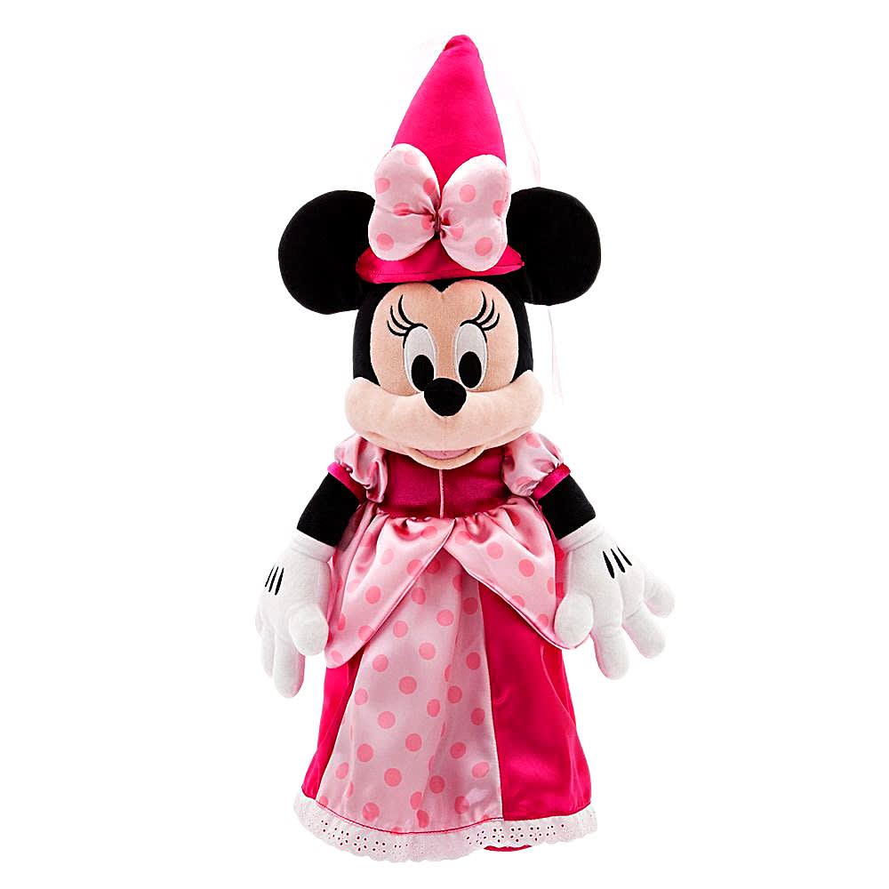 Peluche Mediano Disney Store Minnie Mouse Princesa 0