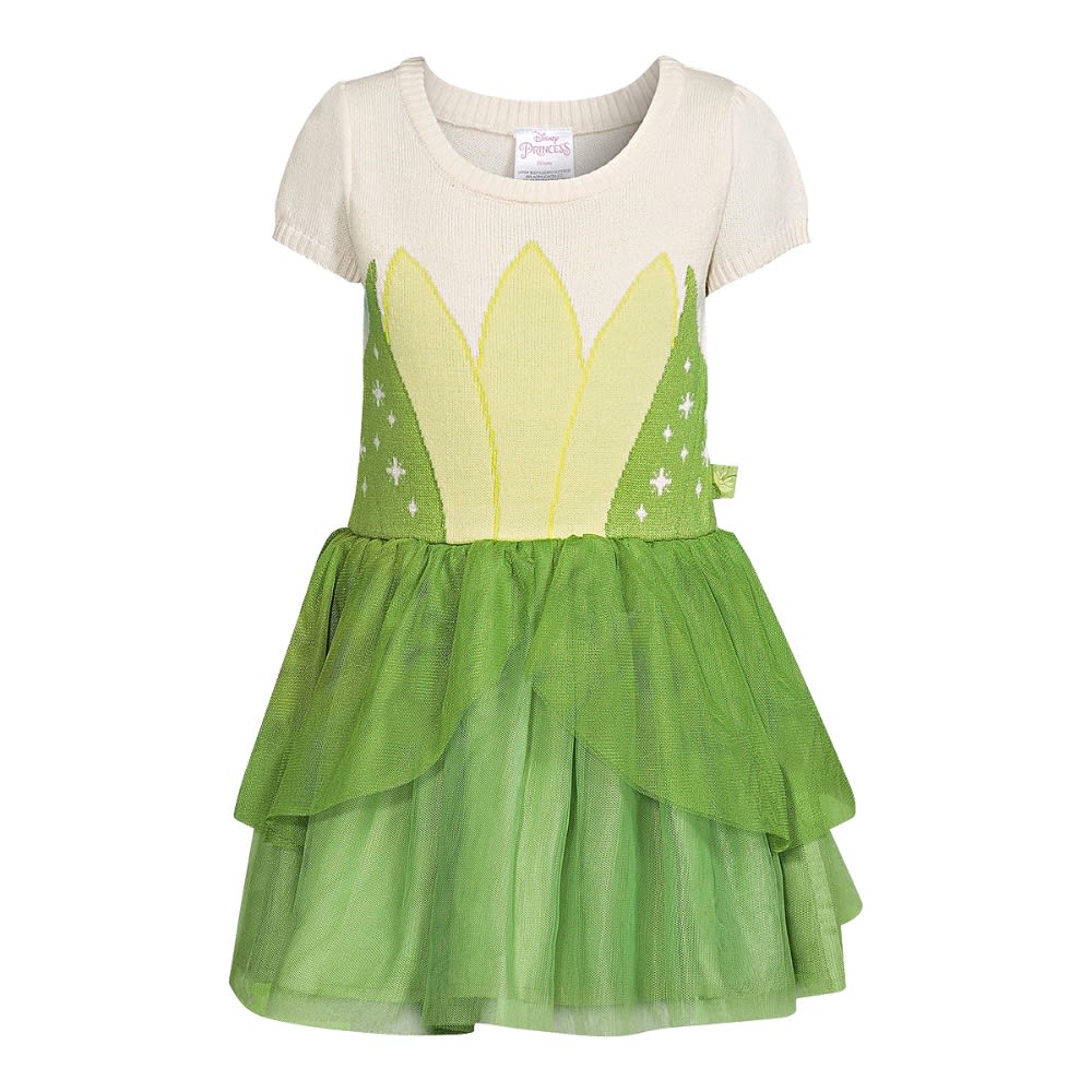 Vestido Niña Princesa Tiana Disney 0