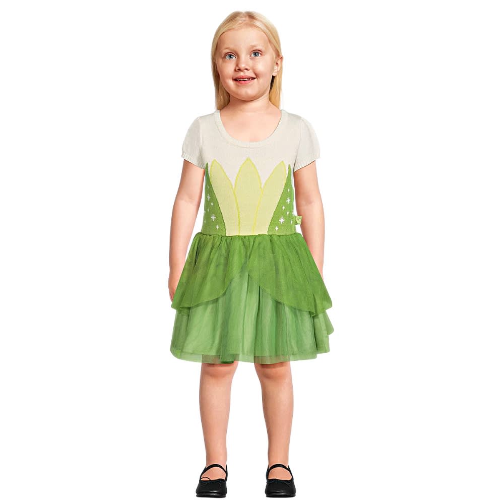 Vestido Niña Princesa Tiana Disney2