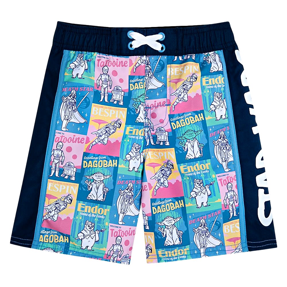 Short de Playa Disney Store Star Wars Azul 0