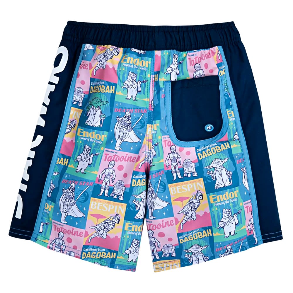 Short de Playa Disney Store Star Wars Azul2
