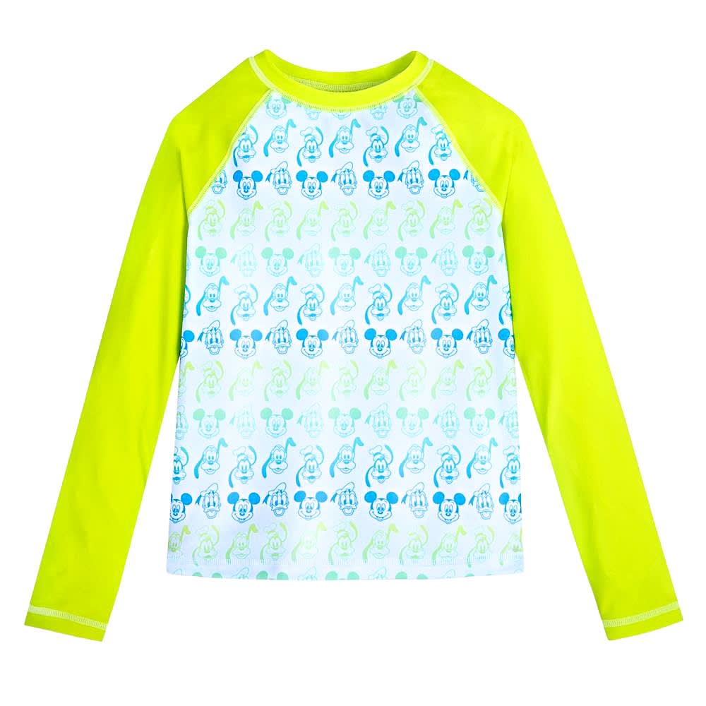 Polo Rash Guard Disney Store Mickey Mouse Amarillo 0