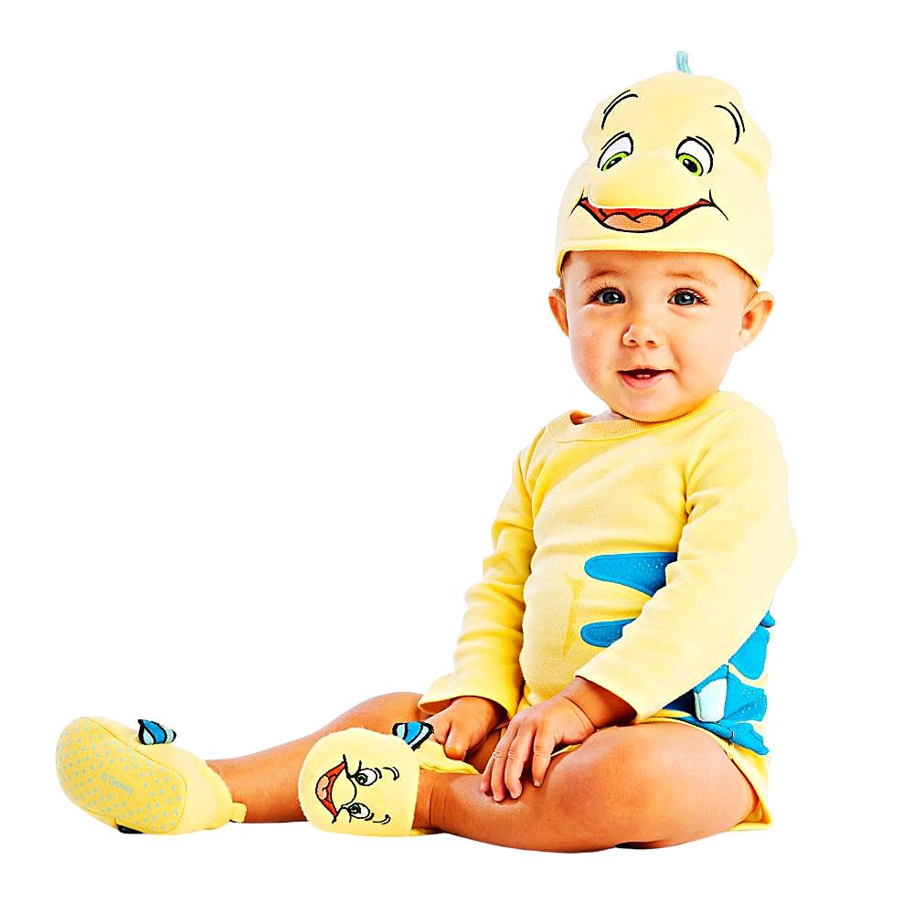 Disfraz Bebe Unisex Flounder La Sirenita Disney Store5
