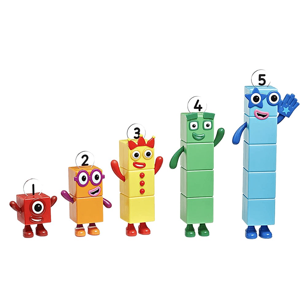 Numberblocks Set de Figuras 1-5 Number Blocks 0