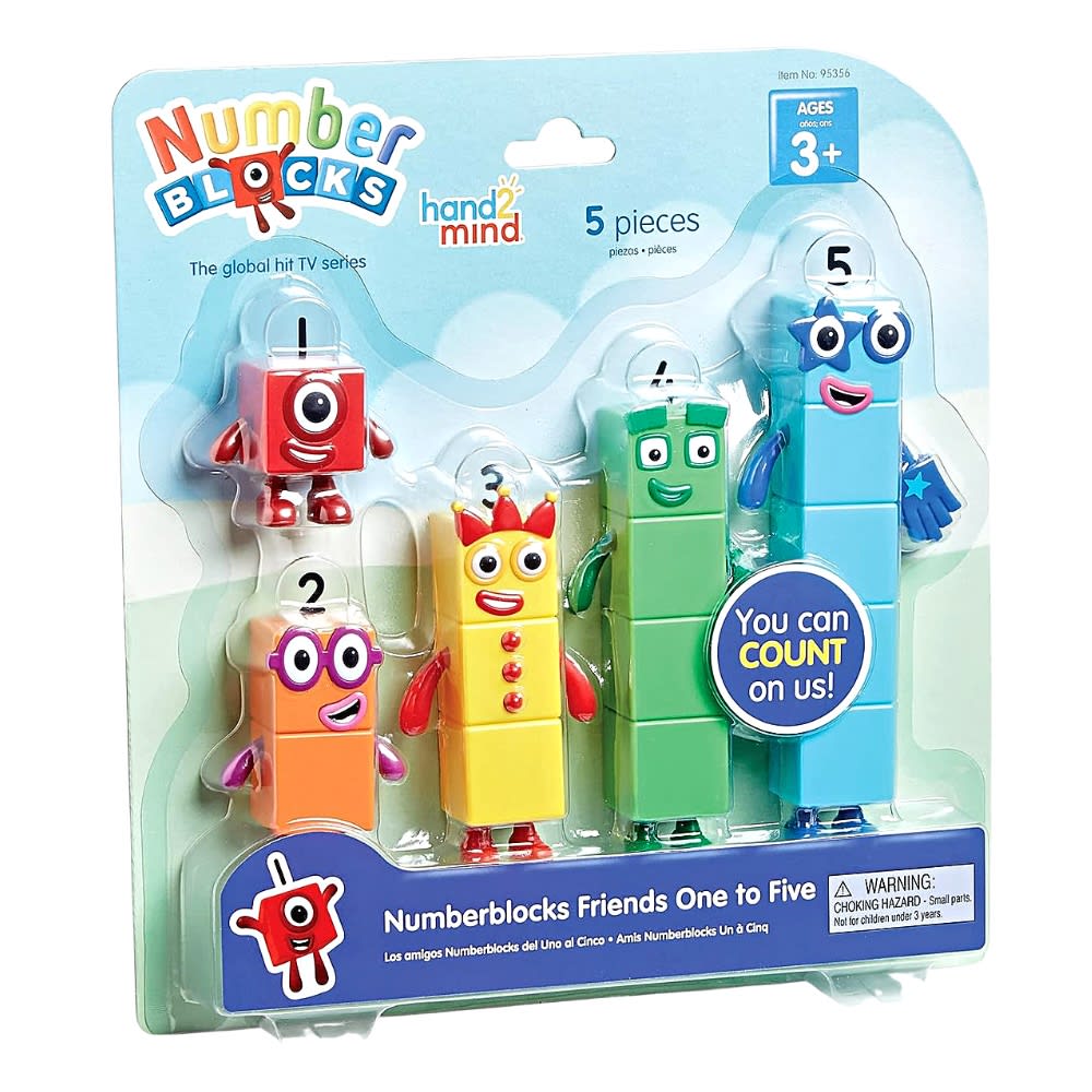 Numberblocks Set de Figuras 1-5 Number Blocks3