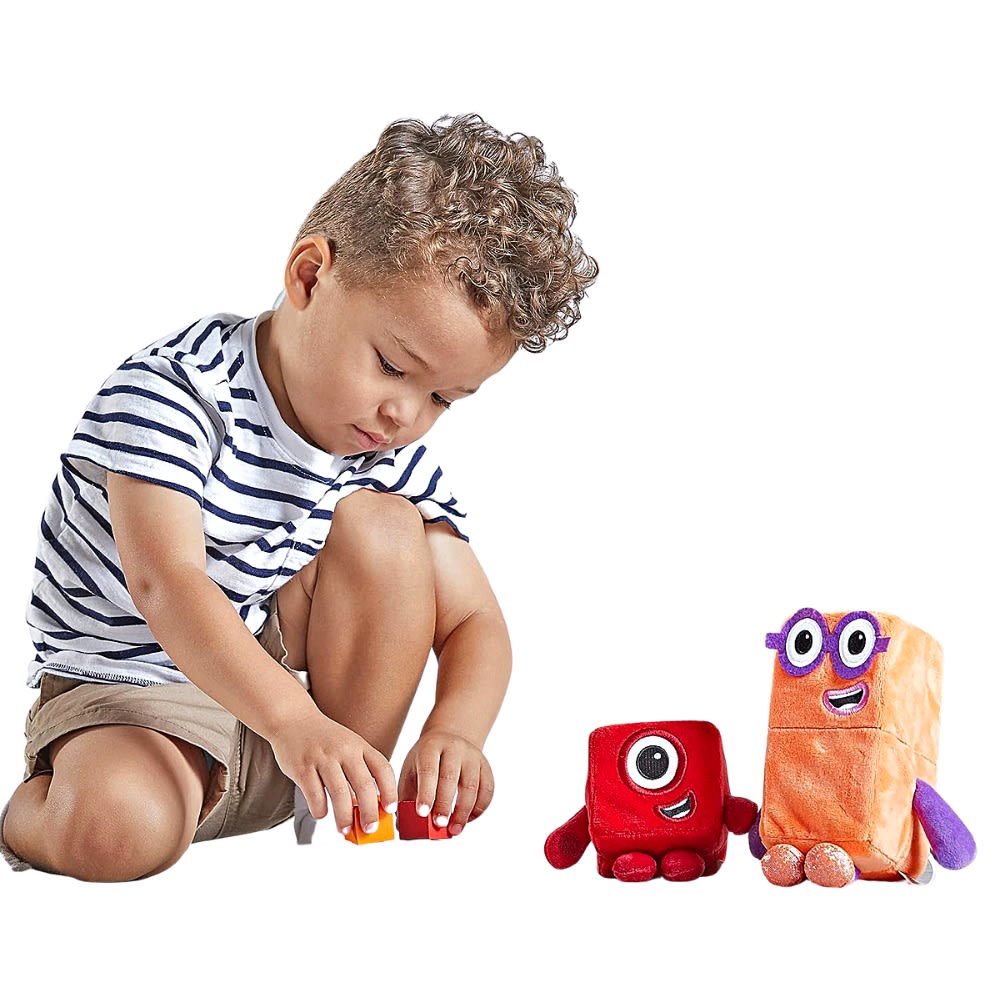 Pack de Peluches Number Blocks 1 y 23