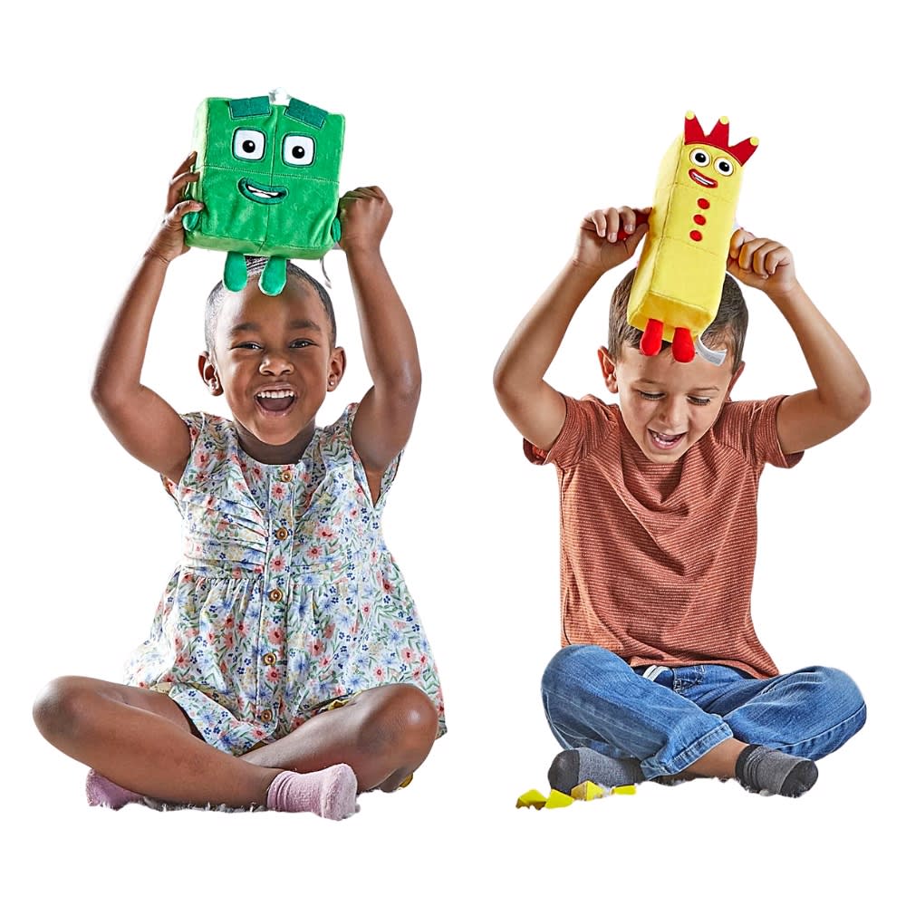 Numberblocks Pack de Peluches 3 y 4 Number Blocks3