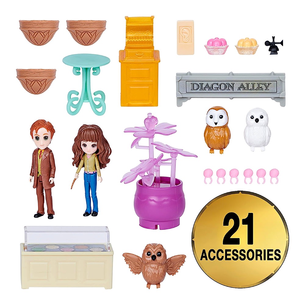 Playset Callejón Diagon Harry Potter - Juego 3 en 1 con luces y sonidos2