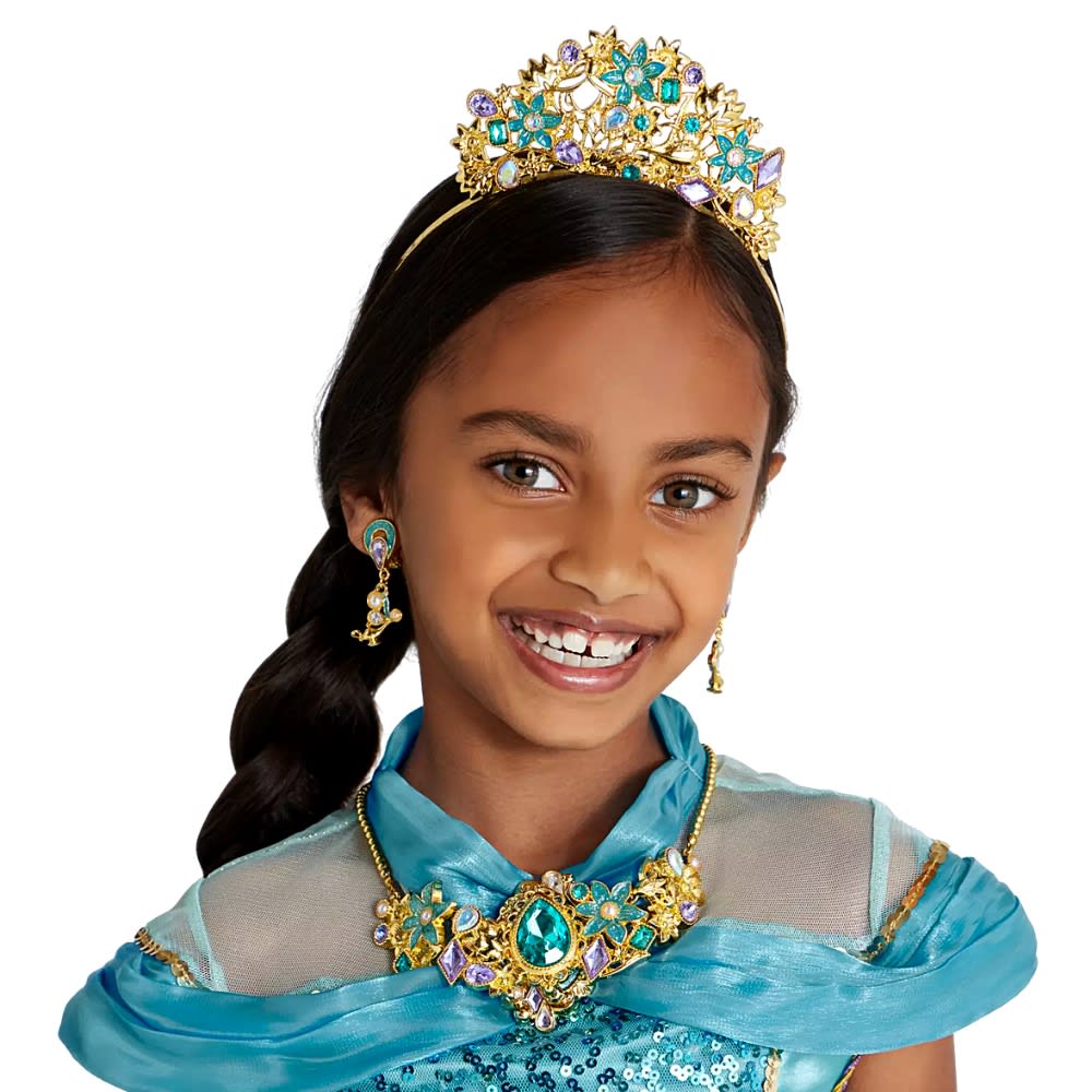 Corona Tiara Disfraz Niña Princesa Jasmine Disney Store3
