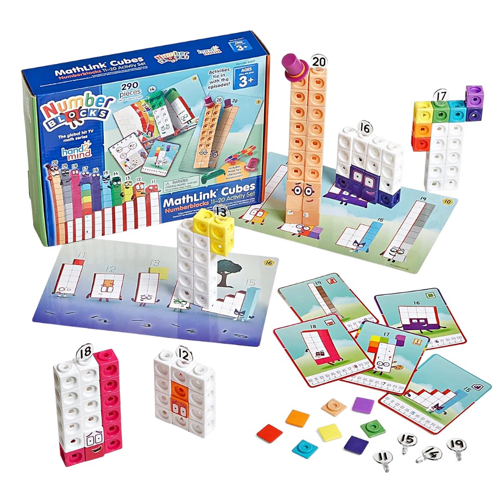Numberblocks Set Didactico 11-20 Number Blocks 0