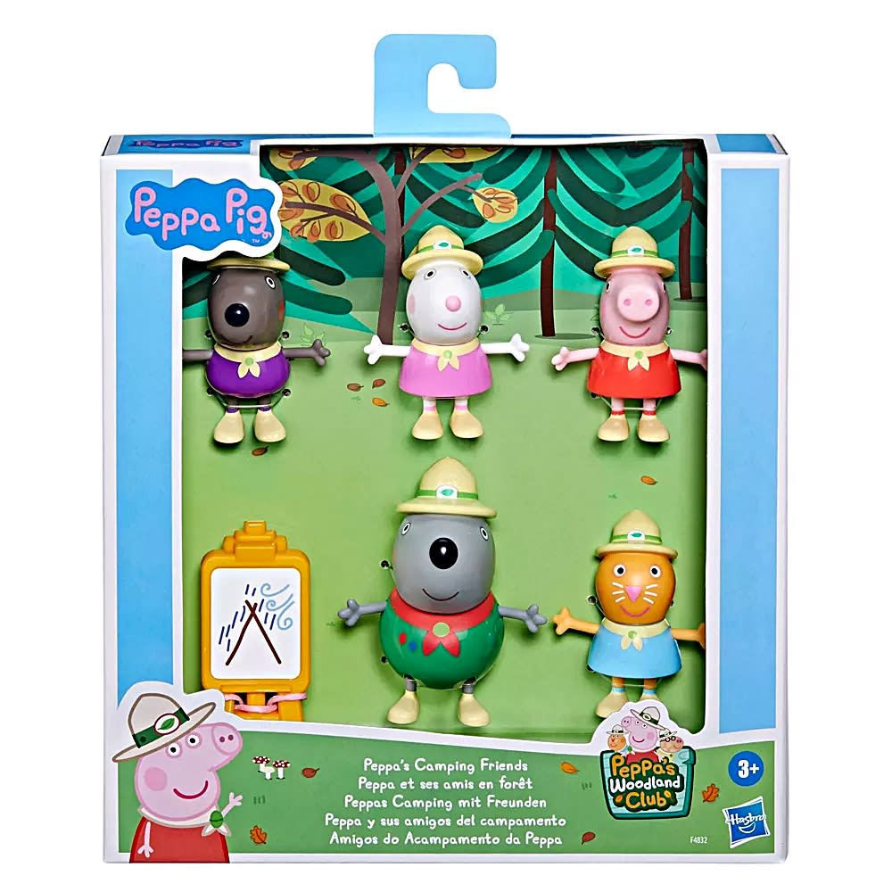 Figuras Peppa Pig y sus amigos de campamento3