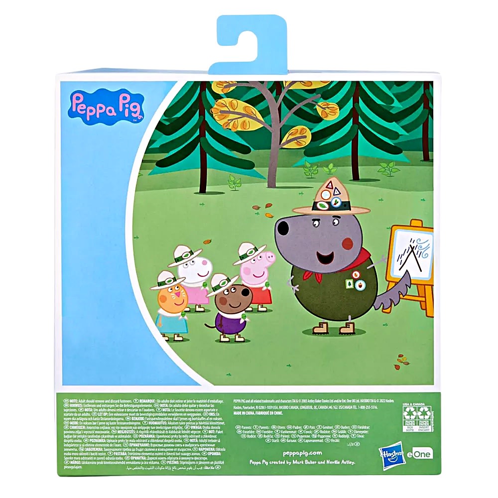 Figuras Peppa Pig y sus amigos de campamento4