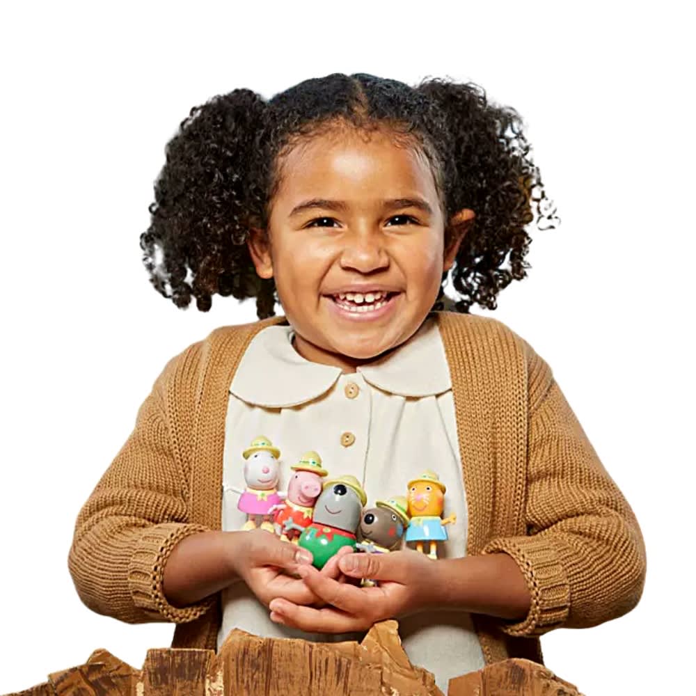 Figuras Peppa Pig y sus amigos de campamento5