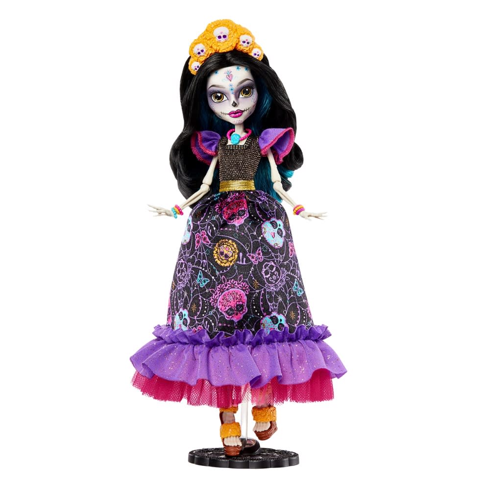 Muñeca Monster High Howliday Día De Muertos Skelita Calaveras 0