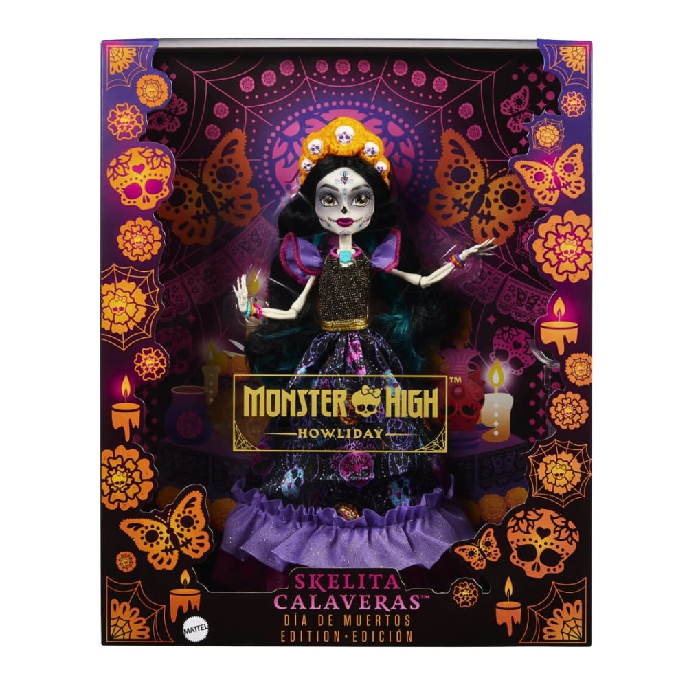 Muñeca Monster High Howliday Día De Muertos Skelita Calaveras3