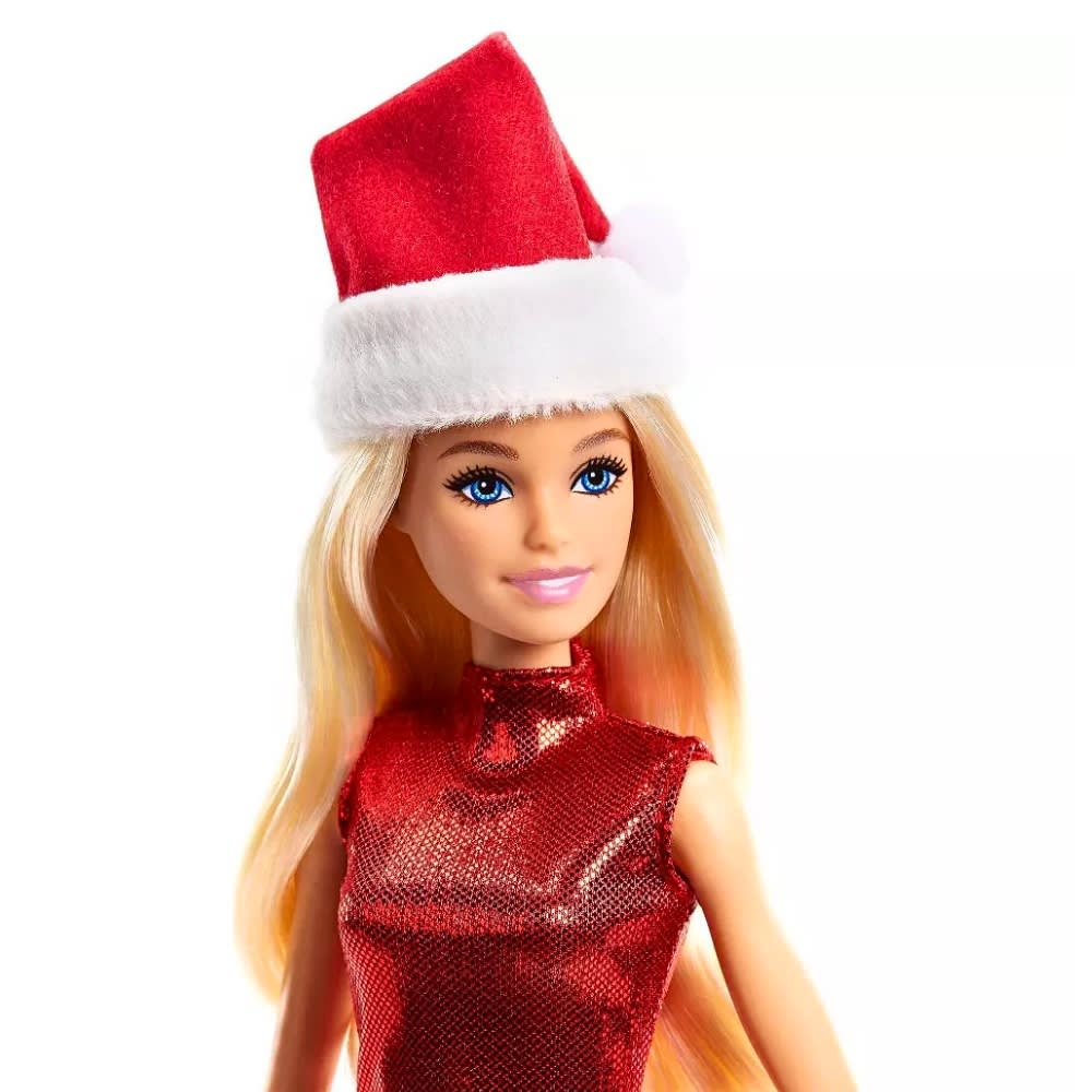 Muñeca Barbie Santa Claus Navidad Rubia2