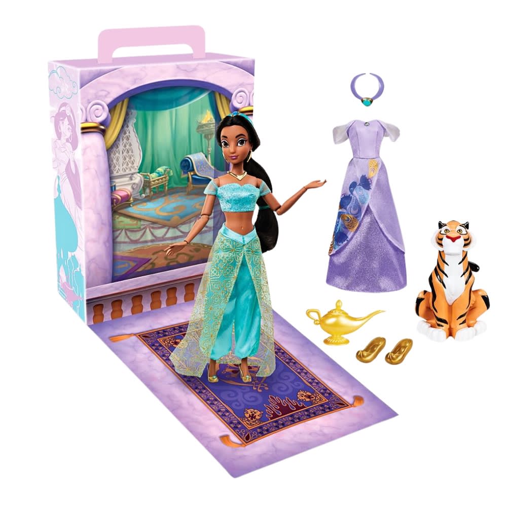 Muñeca Disney Store Jasmine con ropa y accesorios 0