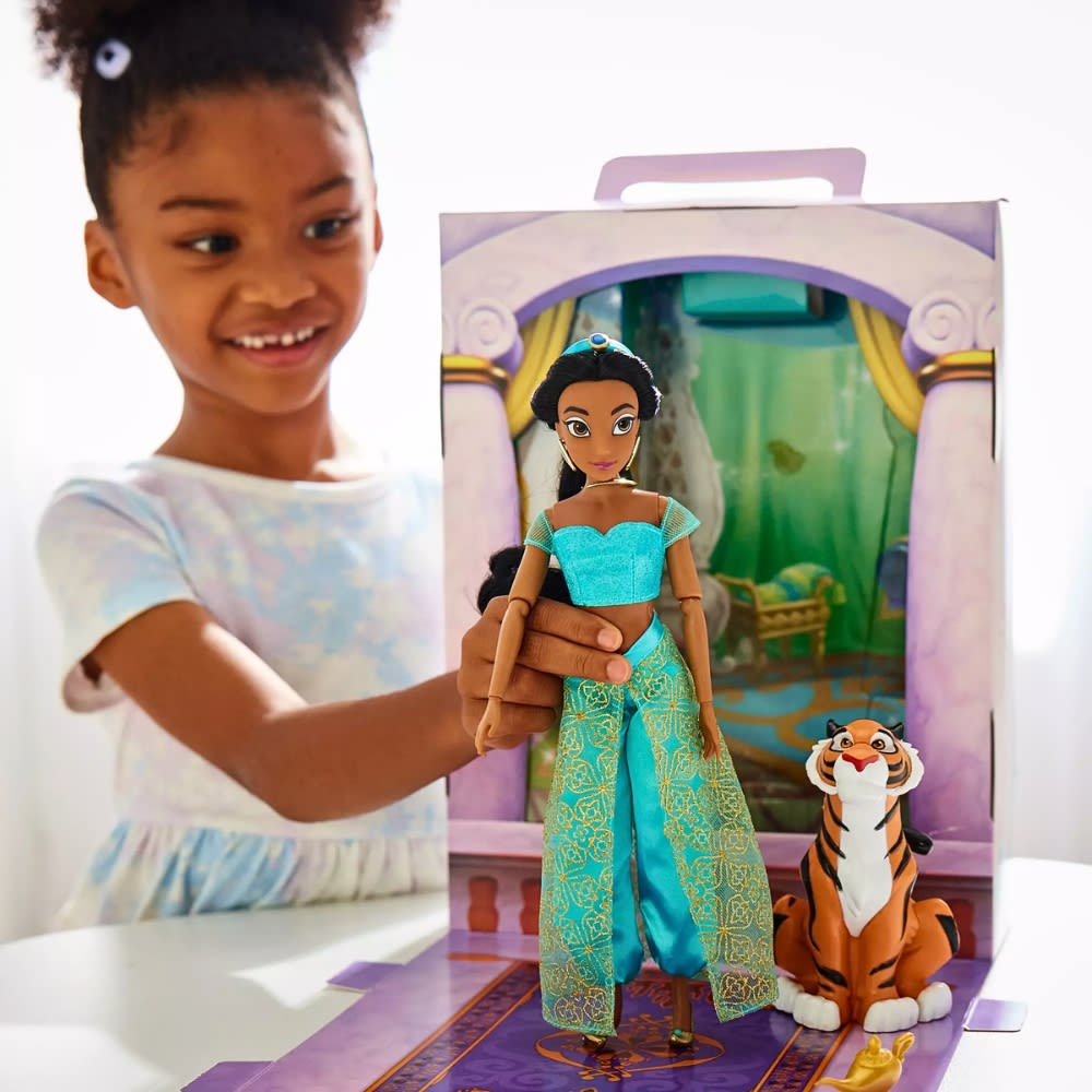 Muñeca Disney Store Jasmine con ropa y accesorios5