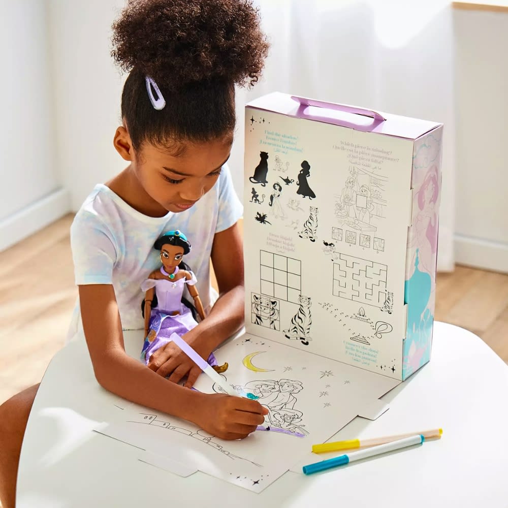 Muñeca Disney Store Jasmine con ropa y accesorios6