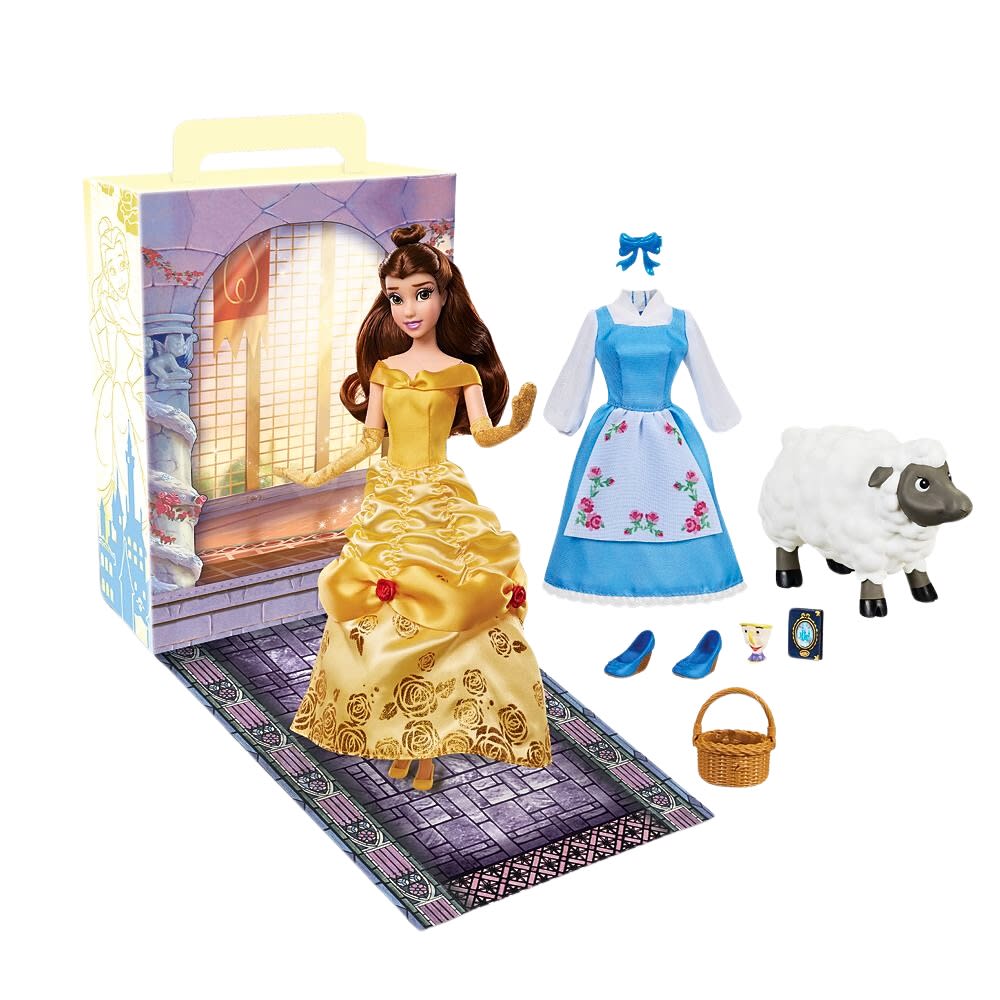 Muñeca Disney Store Bella con ropa y accesorios 0
