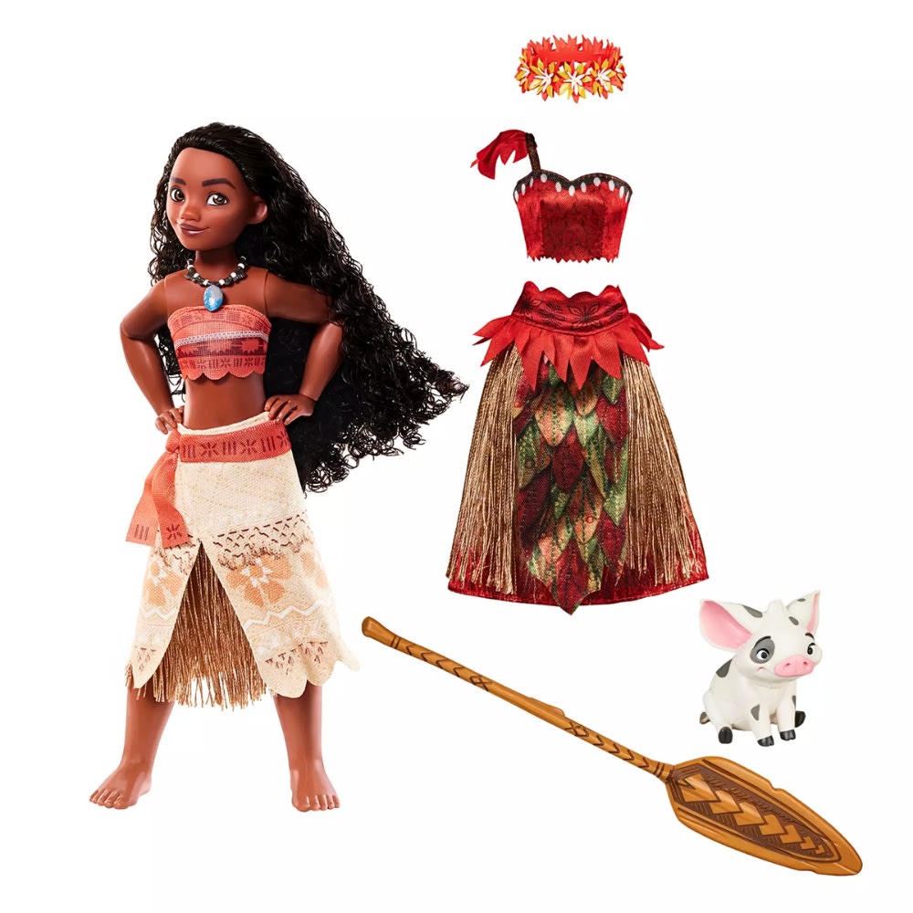 Muñeca Disney Store Moana con ropa y accesorios2