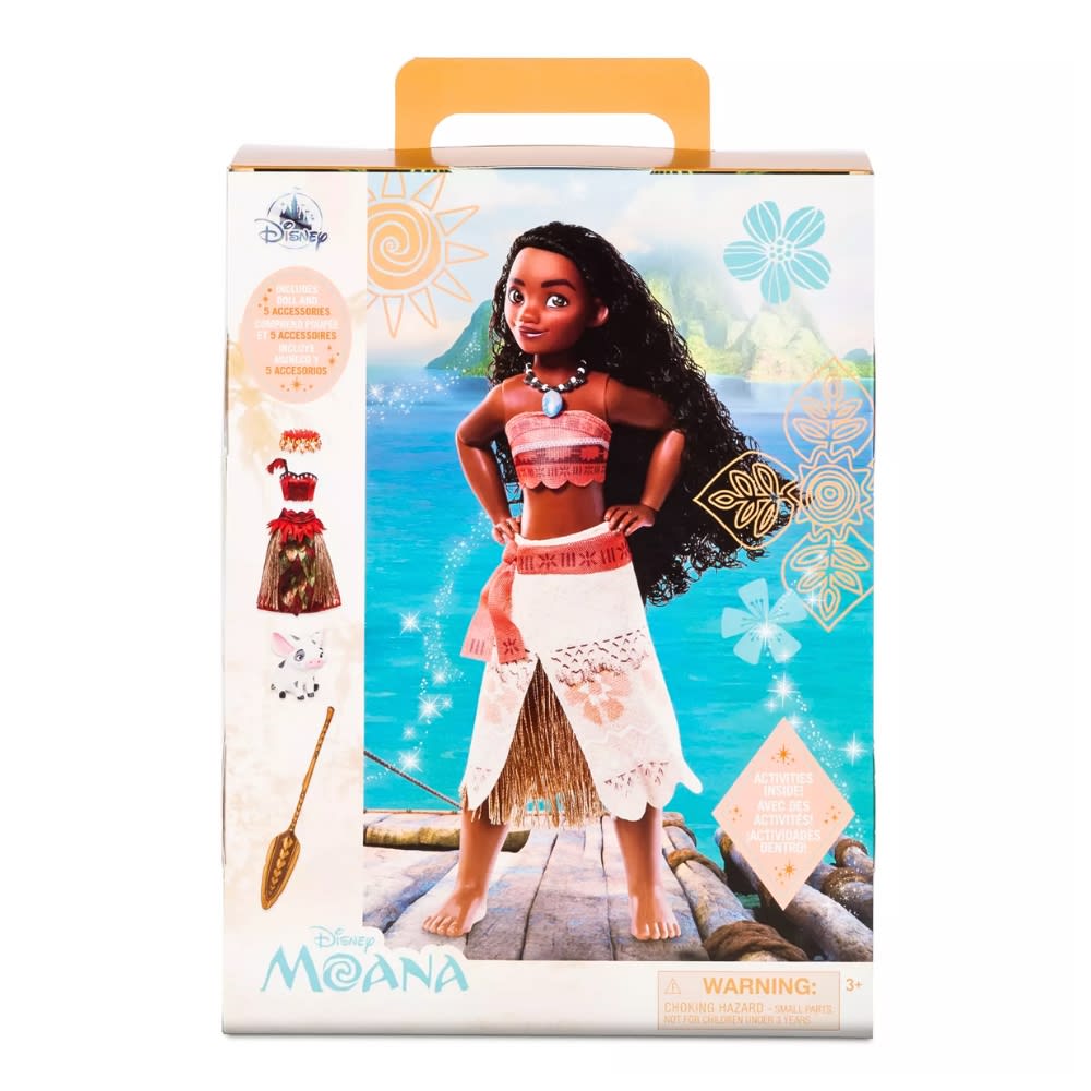 Muñeca Disney Store Moana con ropa y accesorios4