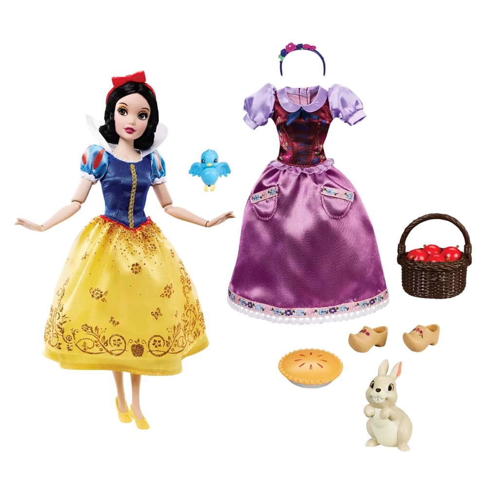 Muñeca Disney Store Blanca Nieves con ropa y accesorios2