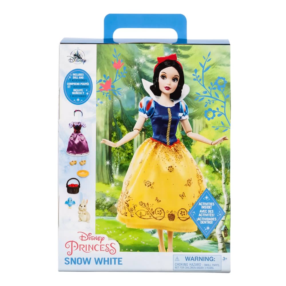 Muñeca Disney Store Blanca Nieves con ropa y accesorios4