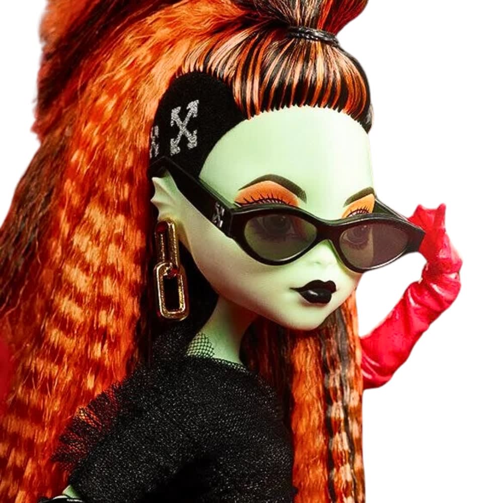 Muñeca Edición Limitada Off-White c/o Monster High Electra Melody2