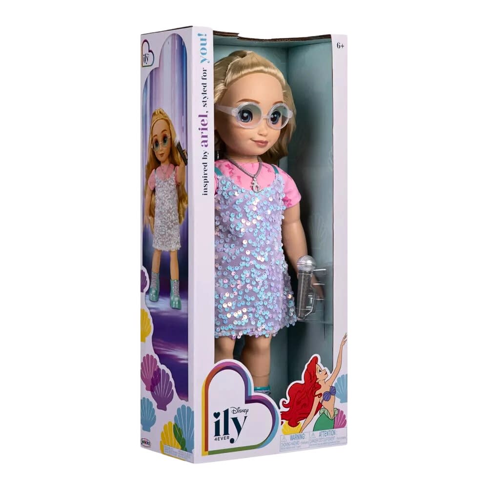 Muñeca Toddler Disney Ily Inspirada en Ariel La Sirenita2