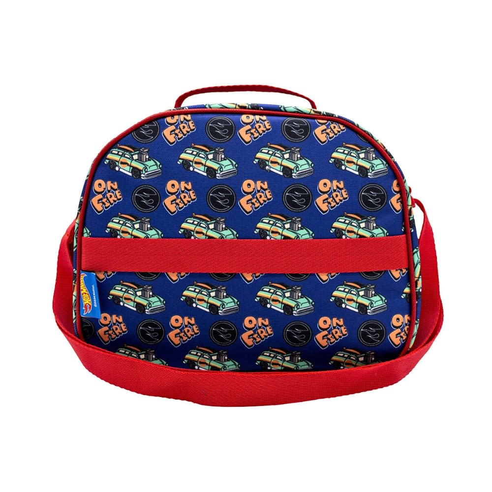 Pack Escolar Nido Mochila y Lonchera Hot Wheels5