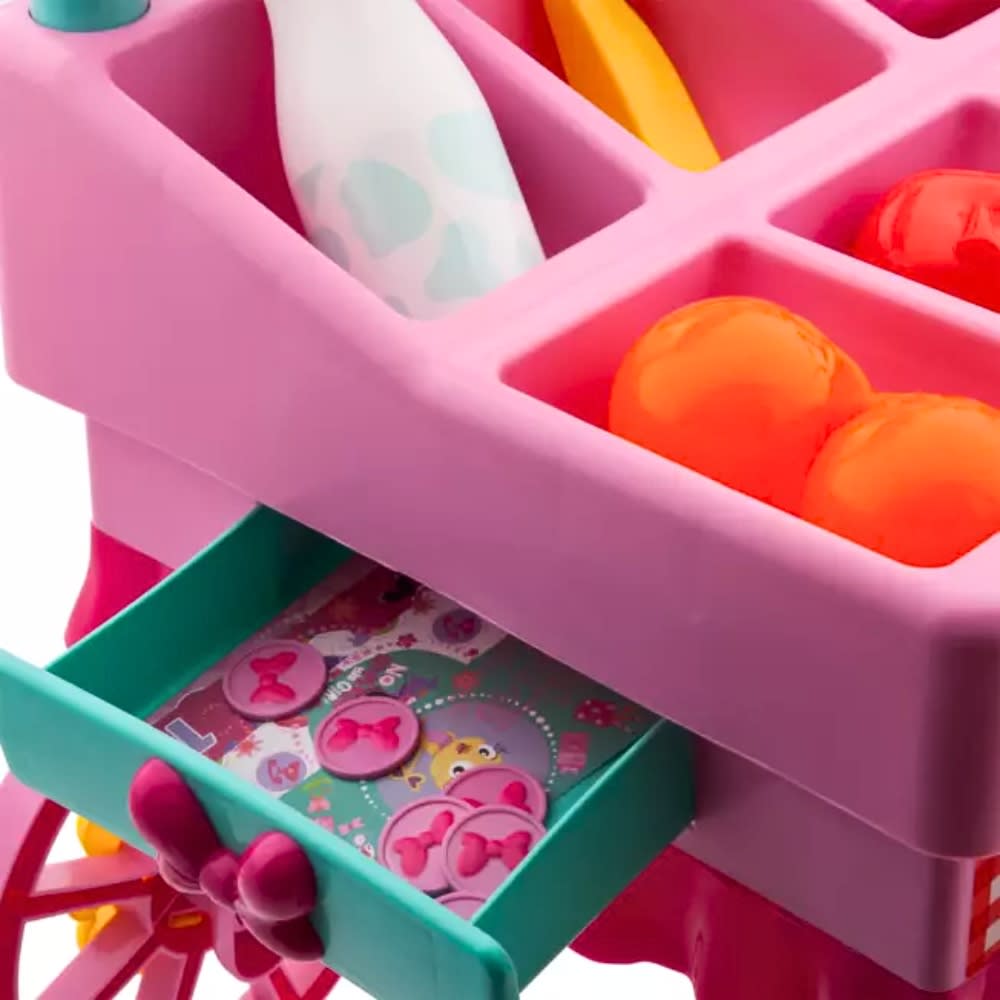 Playset Disney Store Carrito Market Minnie Mouse3