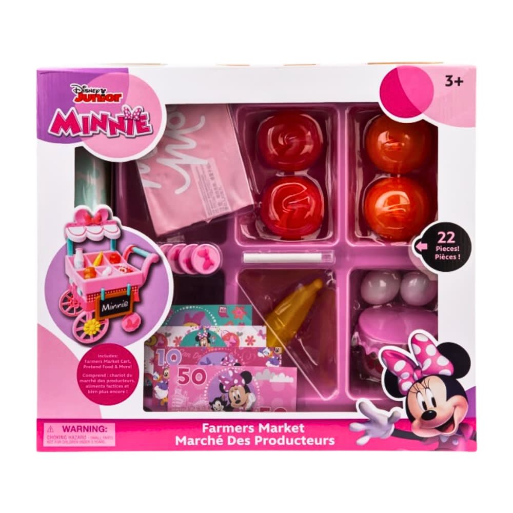 Playset Disney Store Carrito Market Minnie Mouse5