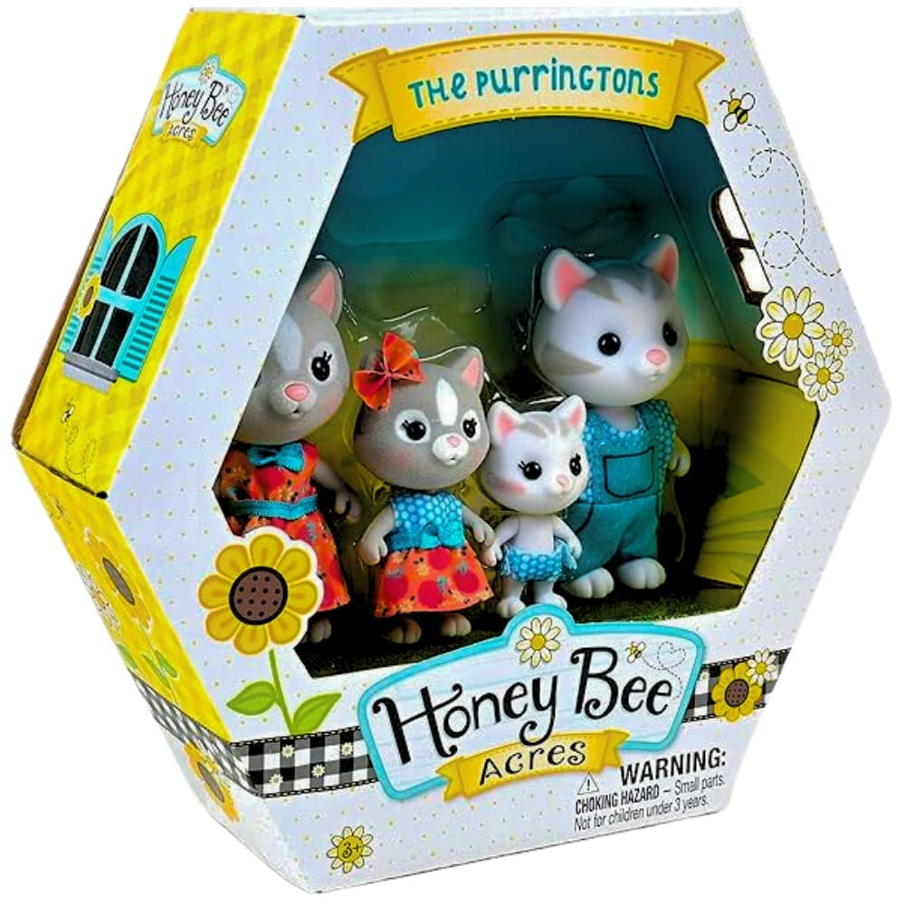 Pack Familia Gatos Ternurines Honey Bee3