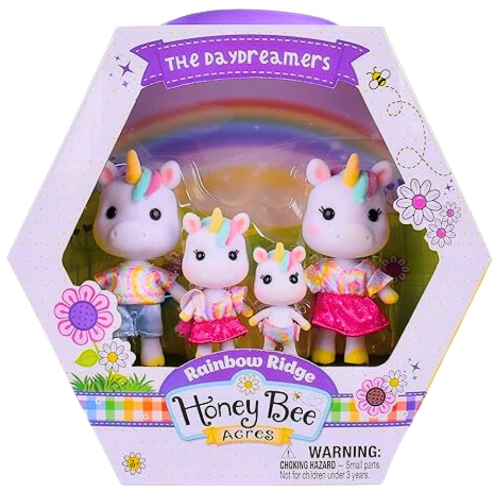 Pack Familia Unicornios Ternurines Honey Bee2