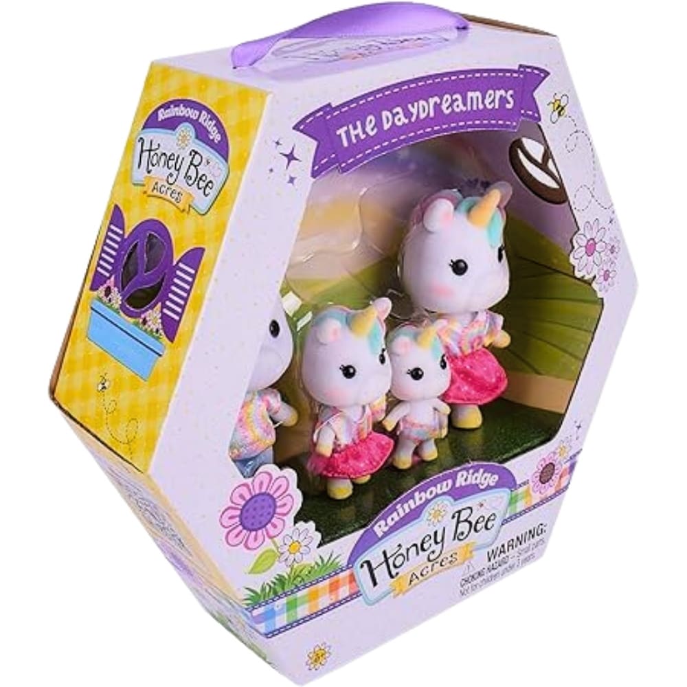 Pack Familia Unicornios Ternurines Honey Bee3