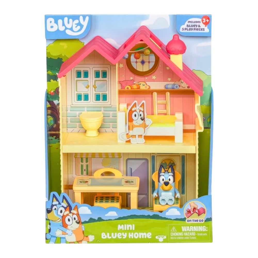 Bluey mini casa set4