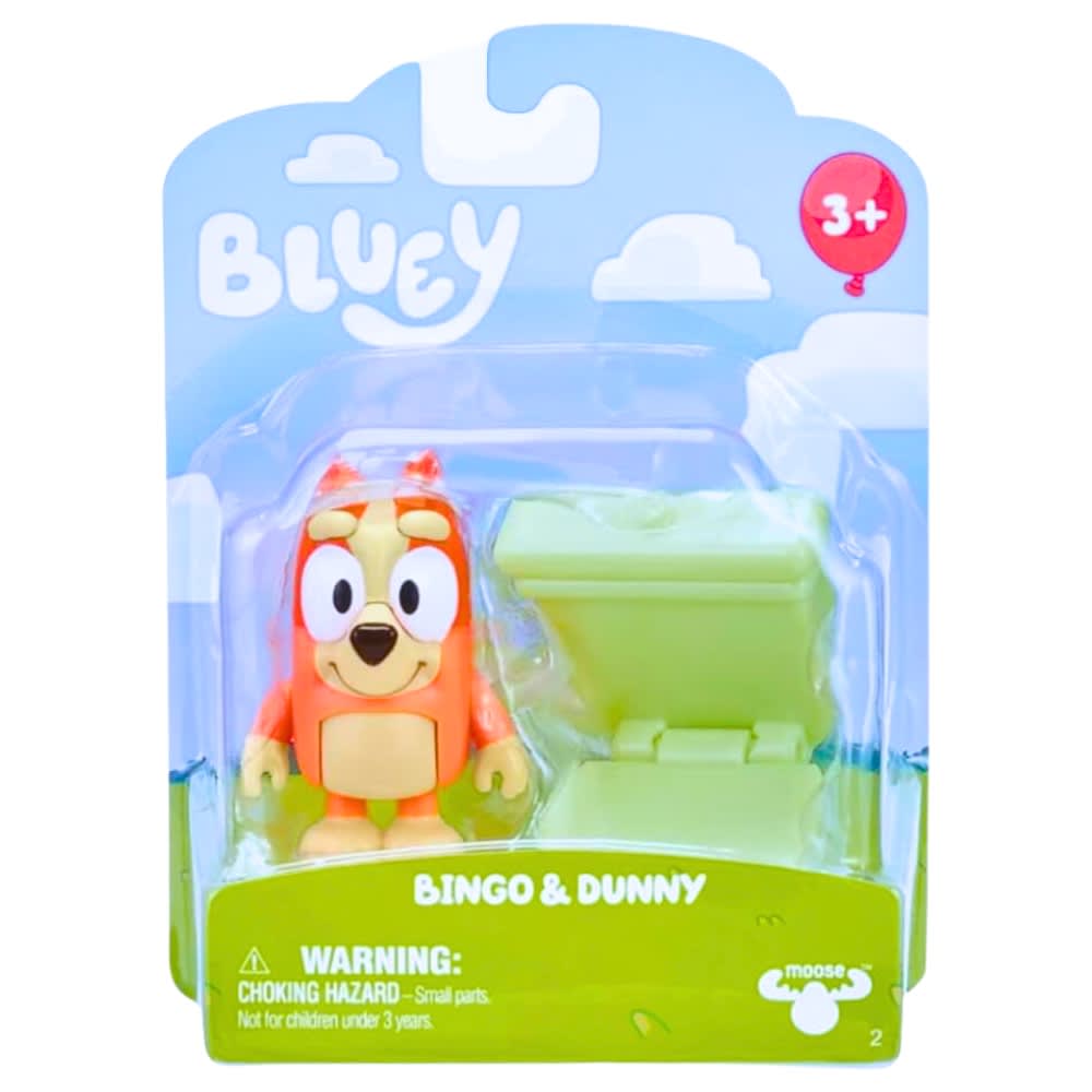 Bluey Bingo con inodoro figura 2
