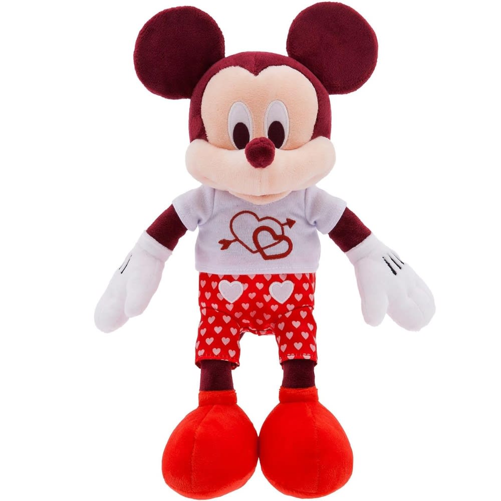 Peluche Mickey Mouse San Valentín Mediano 0