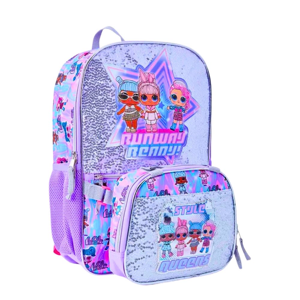 Pack Escolar Mochila LOL Surprise2
