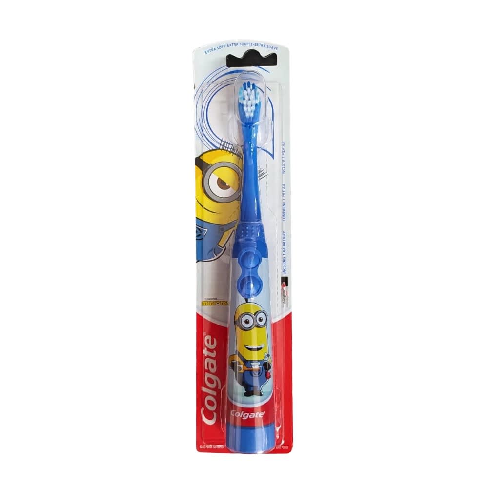 Cepillo de dientes eléctrico Minions Kevin azul Colgate 0