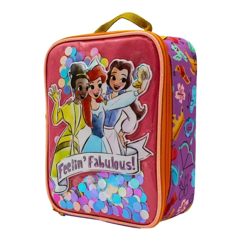 Lonchera Princesas Ariel Bella Tiana2