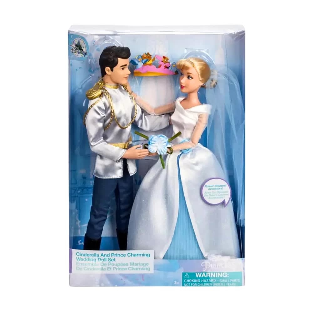 Muñeca Princesa Cenicienta y Encantador Pack de Novios6