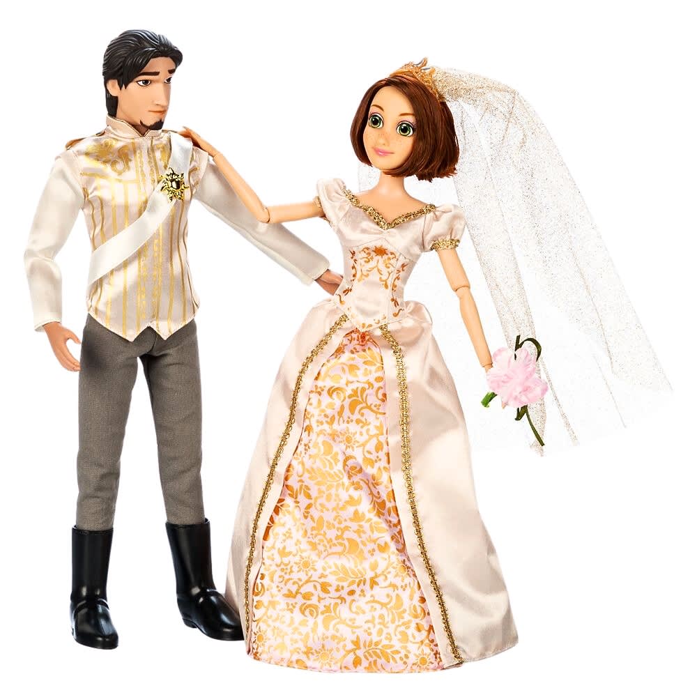 Pack de Novios Princesa Rapunzel y Flynn Rider 0