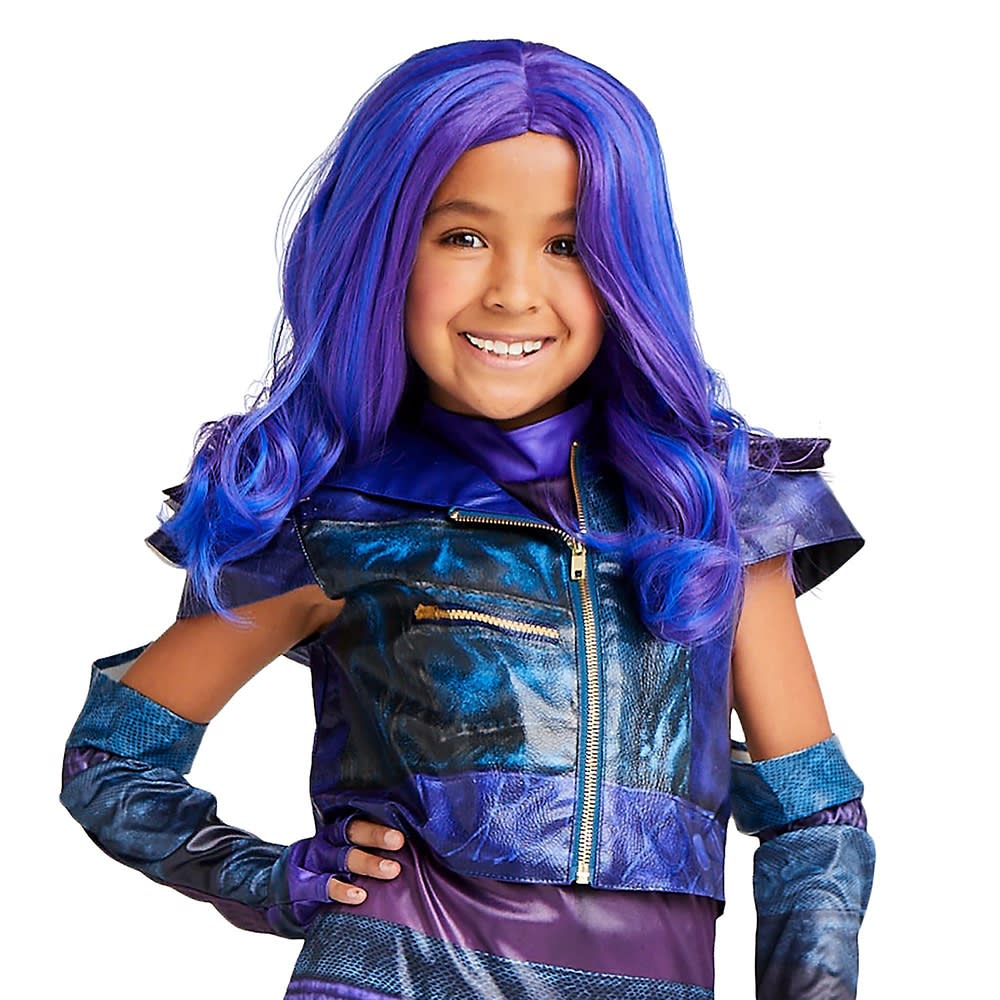 Peluca Disfraz Niña Mal Descendientes 3 Disney Store3