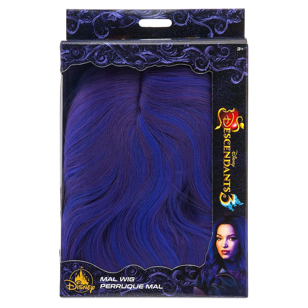 Peluca Disfraz Niña Mal Descendientes 3 Disney Store2